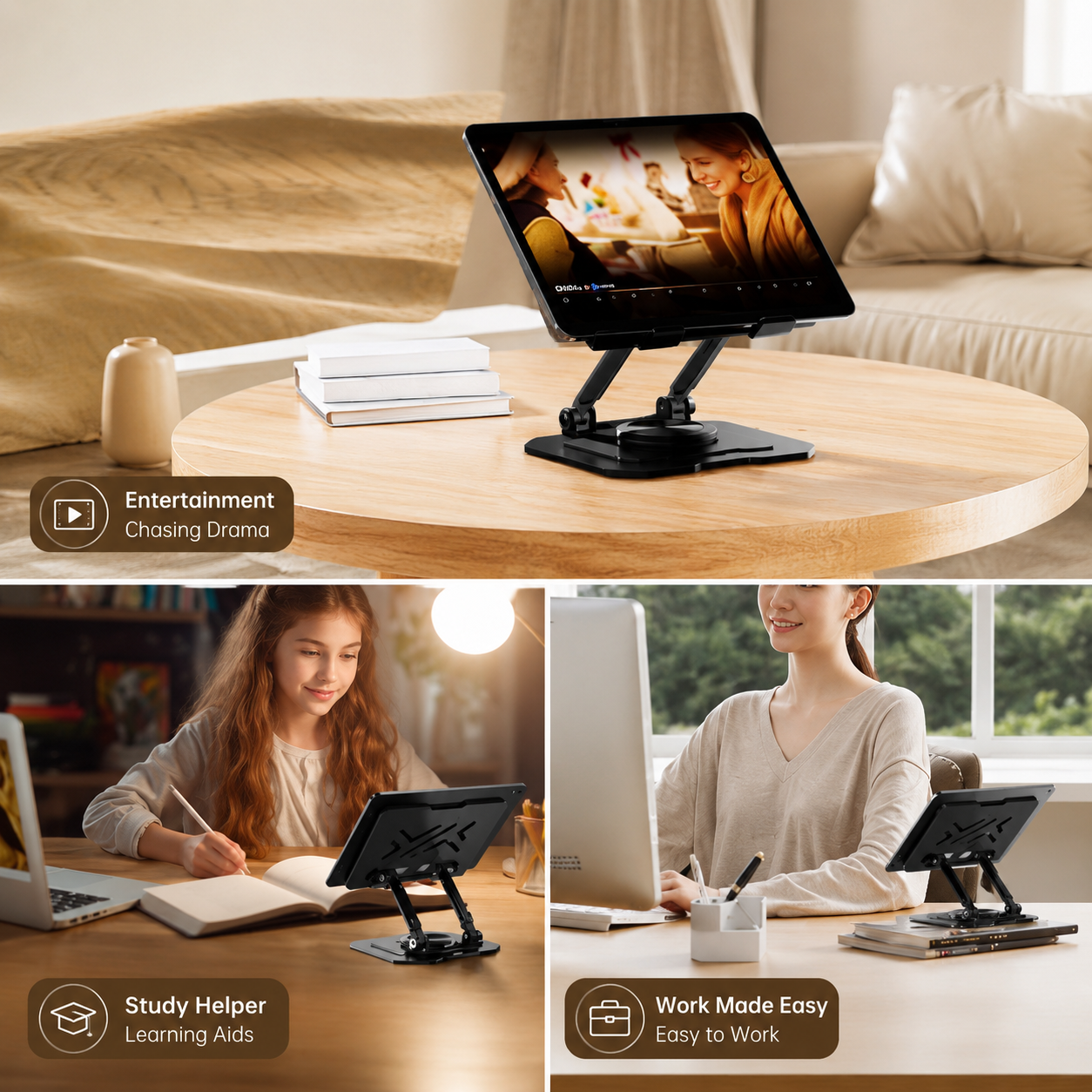 360° Rotating Adjustable Laptop Stand