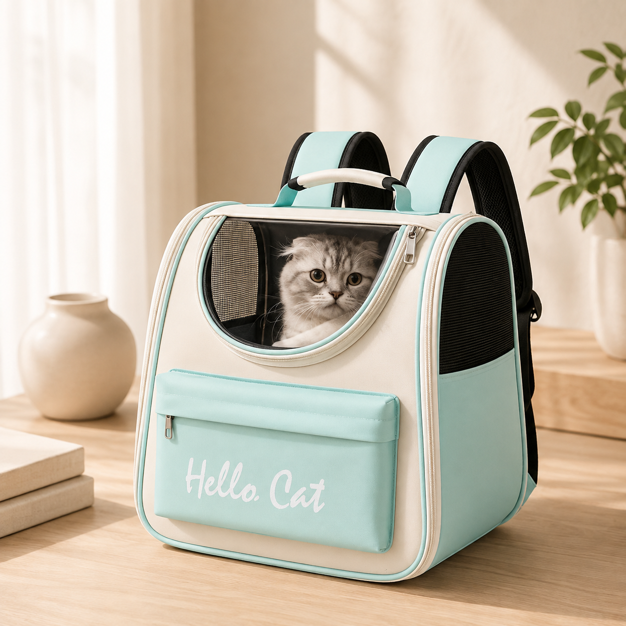 Breathable Pet Carrier Backpack for Cats
