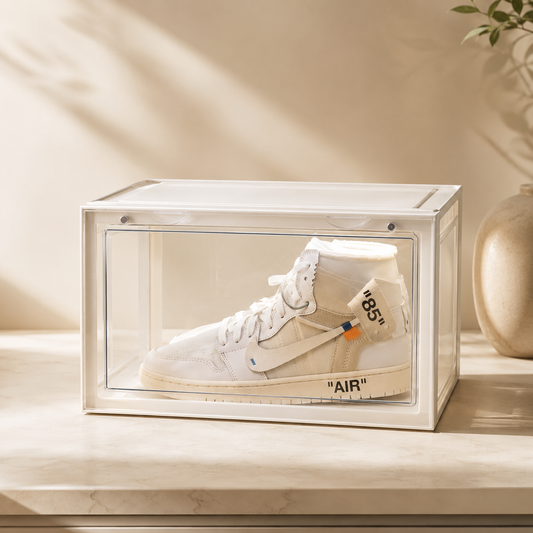 LED Sneaker Display Case with Magnetic Door (Voice Control)